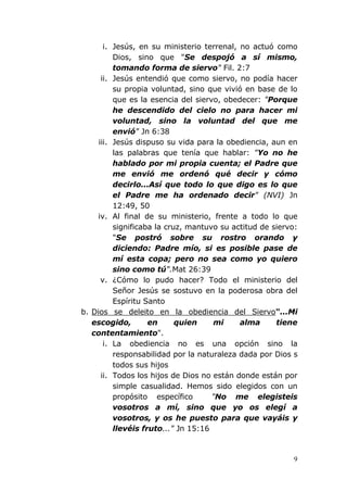 Principios Del Servicio Como Jesus Docx Christianity Religion