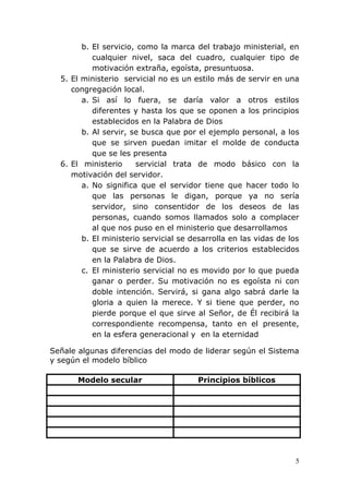 Principios Del Servicio Como Jesus Docx Christianity Religion