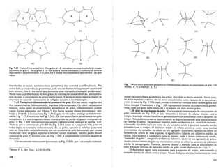 (A) (C) (A) (C)
(D)
(E)
(6)
a
b
(0)
(6)
Fig. 7.29 Coalescenciageometrica. Dois graos,A eB, encontram-se como resultado do desapa-
recimento do grao c. Se os graos A e B tern quase a mesma orienta«ao, 0 contorno ab torna-se
equivalente a urn subcontorno, e os graosA eB podem ser considerados equivalentes a urn grao
linico.
distribuidas ao acaso,a coalescencia geometrica nao ocorreni com freqiiencia. Por
outro lado, a coalescencia geometrica pode ser um fenomeno importante num metal
com textura, isto e, um metal que apresente uma marcante orienta<;ao preferencial.
Neste caso, a probabilidade de dois graos, de orienta<;oes quase identicas, se encontra-
rem durante 0 crescimento de grao e muito maior. Etambem muito maior a chance de
encontro no caso de crescimento de subgrao durante a recristaliza<;ao.
7.23 Varial;0es tridimensionais da geometria do grao. Em um metal, os graos nao
tem caracteristicas bidimensionais, mas sim tridimensionais. Os cinco mecanismos
basicos, pelos quais as propriedades geometricas de graos tridimensionais podem
variar, foram esbo<;ados por Rhines.21 Um breve resumo desses mecanismos, atri-
buido a DeHoff, e mostrado na Fig. 7.30. 0 grao de tres lados, amilogo ao bidimensio-
nal da Fig. 7.27, e mostrado na Fig. 7.30A. Ele tem quatro faces, sendo assim um grao
tetraedrico, e 0 seu desaparecimento resulta entao na perda de quatro contornos de
grao. A Fig. 7.30B representa 0 mecanismo tridimensional, analogo ao da Fig. 7.28.
Note-se que 0 contorno de graoBD da Fig. 7.30A torna-se ajun<;ao de tres graos ou
linha tripla no exemplo tridimensional. Se os graos superior e inferior pudessem
unir-se, essa linhaseria substituida por um contorno de grao horizontal, que estaria
localizado entre os graos superior e inferior. Como resultado, haveria ganho de um
contorno de grao. 0 terceiro caso, da Fig. 7.30C, e simplesmente 0 inverso daqueleja
discutido.
Um mecanismo interessante e mostrado na Fig. 7.30 D, que e 0 exemplo tridimen-
21Rhines, F. N., Met. Trans., 1, 1105-20 (1970).
Fig. 7.30 Os cinco processos geometricos tridimensionais basicos do crescimento de grao. (De
Rhines, F. N. e DeHoff, R. T.)
sional da coalescencia geometrica dos graos, discutida na Se<;ao anterior. Neste caso,
os graos superior e inferior sao de novo considerados como capazes de se aproximar,
como no caso da Fig. 7.30B; aqui, porem, 0 contorno formado entre os dois graos tem
baixa energia. Finalmente, a Fig. 7.30E representa 0 inverso da coalescencia geome-
trica, onde um grao sofre estric<;ao e se separa em dois outros graos.
7.24 A lei do crescimento de grao. Outro aspecto interessante do crescimento de
grao, mostrado na Fig. 7.24, e que, enquanto 0 numero de celulas diminui com 0
tempo, 0 arranjo celular mantem-se geometricamente semelhante com 0 decorrer do
tempo. Isto poderia tornar-se mais evidente se dispusessemos de uma amostra maior
de espuma de sabao. De qualquer maneira, pode-se observar que, num dado instante,
o tamanho da celula varia em torno de um tamanho medio e que esse tamanho medio
aumenta com 0 tempo. 0 diametro medio da celula presta-se como uma medida
conveniente do tamanho da celula de um agregado e portanto, quando se refere ao
tamanho da celula de uma espuma, e significativo falar-se em diametro medio da
celula. Isto tambem e verdadeiro para os metais, onde 0 termo comumente usado,
"tamanho de grao", em geral se refere ao diametro medio de um agregado de graos.
Assim, 0 crescimento de grao ou crescimento celular se refere ao aumento do diarnetro
medio de um agregado. Todavia, deve-se chamar a aten<;ao para as dificuldades de
uma defini<;ao precisa do tamanho medio de grao, como destacado no Cap. 5.
Deduziremos agora uma expressao para a espuma de sabao, relacionando 0
tamanho medio da celula com 0 tempo. Nessa dedu<;ao nao nos lirnitaremos aocaso
258
259
 