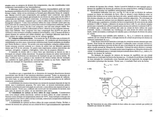 Tungstenio
T6rio
Uranio
simples entre osmimeros de atomos dos componentes, elas sao consideradas como
compostos intermetlilicos (ou intermediarios).
A. diferenc;a entre soluc;oes s6lidas e .compostos intermediarios,pode.'.ser mais
facilmente entendida atraves de exemplos reais. Quando cobre e zinco combinampara
formar 0 latao, varias novas estruturas se formam para diferentes faixas de composi-
c;ao'1vI~itas ocorrem para composic;6es sem qualquer valor comercial, mas aquela
correspondente a uma relac;ao aproximada de urn Momo de zinco para urn de cobre e
encontrada,em alguns dos latoes comerciais. A estrutura cristalina dessa nova fase e
cubica de corpo centrado, enquanto que 0 cobre e cubico de face centrada e 0 zinco e
hexagonal compacto. Como essa estrutura cubica de corpo centrado existe para urn
certo intervalo de composic;oes (e a unicafase estavel a temperatura ambiente, para47
a 50% em peso de zinco), ela nao e urn composto, mas sim uma soluc;ao s6lida. Por
outro lado, quando 0 carbono e adicionado ao ferro, observa-se urn composto interme-
talico bern definido. Este composto tern uma composic;ao fixa (6,67% em peso de
carbono) e uma estrutura cristalina complexa(ortorrombica, com 12 atomos deferro e
quatroMomos de carbono por celula unitaria), que e bastante diferente tanto dado
ferro (cubico de corpo centrado) como da do carbono (grafita).
8.2 Solu~6essolidas intersticiais. Urn exameda Fig. 8.m indicaque os Momos de
soluto situados em intersticios devem ser pequenos. As condic;oes que determinam as
solubilidades nOs dois casos,intersticial e substitucional,foramestudadas em detalhes
por Hume-Rothery e outros. De acordo com seus resultados;soluc;oes s6lidas inters-
ticiaisextensas ocorrem somente se 0 atomode soluto tern urn diametro aparente
menor que 0,59 do de solvente. Os quatro mais importantes solutos intersticiais sao
carbono, nitrogenio, oxigenio e hidrogenio, todos eles de pequeno diametro.
o tamanho do atomo nab e 0 unico fator que determina se. havera ou nao a
formac;ao desoluc;aos6lida intersticial. Os pequenos atomos de soluto intersticial se
dissolvem mais facilmente nos elementos de transic;ao do que nos' outros metais. De
fato, verifica-se que 0 carbona e ilio insoluvel em muitos metais nao-de transic;ao,
que cadinhos de argila grafitica sao normalmente usados na sua fusao. Alguns dos
metais de transic;ao de importanciacomercial sao:
Ferro Vanadio
Titanio CroIllo
Zirconio Manganes
Niquel Molibdenio
Acredita-se que a capacidade de os elementos de transic;ao dissolverem atomos
intersticiais seja,devida a sua estruturaieletronica anormal. Todos os elementos de
transic;ao possuem uma camada eletronica incompleta antes da camada de valencia.
Por outro lado, os metais nao:de transic;ao tern as camadas anteriores as de valencia
totalmente preenchidas.
A solubilidade dos atomos intersticiais nos metais de transic;ao depende do tipo de
metal, mas e usualll1~nte pequena. Por outro lado, os atomos intersticiais podem
difundir-se facilmente pelo reticulado dosolvente, e seus efeitos sao maiores do que se
poderia esperar. Neste caso, a difusao nao ocorre por urn mecanismo de lacunas, mas
pelo saIto de atomosdesoluto, de ~m intersticio para outro.
8.3 Solubilidade do carbono no ferro ctibico de corpo centrado. Consideremos
uma certa soluc;ao salida intersticial, carbono no ferrocubico de corpo centrado, e
fixemos nossa atenc;ao em temperaturas abaixo de 723°C. Essa restric;ao evita que nos
preocupemos com 0 ferro cubico deface centrada, estavel ate a temperaturaminimade
723°C napresenc;ade carbono.
A, solubilidade do carbono no ferro cubico de corpocentrado e baixa. De fato, 0
numero de atomos de carbona em umcristal de ferro e aproximadamente equivalente
278
ao mimero de lacunas dos cristais. Assim e possivel deduzir-se uma equac;ao para 0
numero deequilfbrio de atomos de carbono em urn cristal deferro, anliloga a equac;ao
do numero de lacunas em equilIbrio anteriormente deduzida.
As posic;oes indicadas com urn x na Fig. 8.2 sao as que os atomos de carbono
ocupam ao entrar no reticulado do ferro. Elas se situam a meia dismncia entre os
atomos dos vertices ou no centro das faces do cubo, quando enilio se localizam entre
dois Momos situados no centro de duas celulas unitarias adjacentes. No reticulado do
diamante, 0 atomo de carbona tern urn diametro aparente de 1,541 A; todavia, a Fig.
8.2B mostra que 0 parametro cristalino do ferro (comprimento de uma aresta da celula
unitliria) e 2,866 A. Sendo 0 diametro do Momo de ferro 2,481 A, urn caleulo simples
f!lostra que 0 tamanho do orificio ocupado pelos Momos de carbono e somente 0,385 A.
E evidente que' 0 Momo de carbona nao cabe no cristal do ferro cubico de corpo
centrado. Assim, 0 reticulado nas vizinhanc;as de cada Momo de soluto estli defor-
mado, sendo necessaria a realizac;ao de trabalho para a introduc;ao do atomo de soluto
no cristal.
. Designaremos esse trabalho pelo simbolo We' Se ne e 0 numero de atomos de
carbona em urn cristal de ferro, a energia interna do cristal (na presenc;a de Momos de
carbono) aumentara de newe.
Cada atomo intersticial aumenta a entropia do cristal da mesma maneira que uma
lacuna. Essa forma deaumento da entropia e conhecida como entropia intrfnseca.
Essa entropia intrfnseca provem dofato de que a introduc;ao de urn Momo intersticial
afeta 0 modo normal de vibrac;oes do reticulado. 0 atomo de soluto distorce 0 arranjo
ordenado de atomos de ferro, tornando assim mais irregulares as vibrac;oes termicas do
cristal. A contribuic;ao para a entropia total proveniente desse efeito e ncSe, onde ne eo
numero de Momos de carbono.
Na deduc;ao da equac;ao do numero de lacunas de equilIbrio em urn cristal
desprezou-se a entropia intrfnsecadas lacunas npI, A soluc;ao do problema e facilitada
se essa entropia for considerada como fazendo parte da expressao da energia livre
associada a presenc;a daslacunas. Nessecaso, 0 resultado finalseria daforma
nl = e-(Wt - TSt)!kT
no
e nao
nl = e-W/lkT
no
Atomo de carbono
no reticulado
do
diamante
,1.541 A'I
o
(A)
Fig. 8.2 Intersticios de uma celula unitaria de ferro ctibico de corpo centrado'que poderri ser
ocupados por atomos de carbono.
279
 