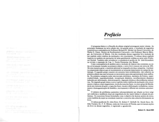 Prefacio
o programa basico e a filosofia da edil;ao original prosseguem neste volume. As
principais mudanl;as na nova edil;ao sao, em grande parte, 0 resultado de sugestoes
construtivase comenmrios do Professor Richard W. Heckel, da Drexel University, de
Walter S. Owen, Diretor da Northwestern University, e do Professor Marvin Metz-
ger, da University of Illinois. Urn dos resultados dessas sugestoes foi a inclusiio de
urn capItulo sobre cinetica da nucleal;ao e do crescimento. 0 esbol;o desse capItulo
inspirou-se tambem em anotal;oes de aulas gentilmente cedidas ao autor pelo Profes-
sor Heckel. Tambem cabe reconhecer 0 consideravel auxflio do Dr. John Kronsbein
na revisiio e expansao do Cap. 3, Teoria Elementar dos Metais.
Como conseqiiencia de pedidos para a inclusiio de topicos niio existentes ou en-
tao so levemente tratados na primeira edil;iio, 0 novo livro cresceu em cerca de 10%.
De uma maneira geral, 0 material adicional se enquadra em duas categorias. A primei-
ra compreende topicos que so recentemente se tornaram importantes no campo da me-
talurgia. 0 segundo grupo consiste em assuntos bern estabelecidos, niio cobertos na
primeiraedil;ao mas que tornaram-se necessarios para uma apresental;iio mais unifica-
da. Na primeira categoria estiio microscopia eletr6nica, mecanica da fratura, super-
condutividade, superplasticidade, recuperal;iio dinamica, envelhecimento dinamico
induzido por deformal;iio, eletrotransporte, migral;iio termica e discordancias emissa-
rias. No segundo grupo temos 0 novo capItulo sobre cineticada nucleal;iio e do cresci-
mento e topicos como magnetismo, teoria da zona das fases, os cinco graus de liberda-
de de urn contorno de griio, a regra das fases, tensiio e deformal;iio verdadeiras, zonea-
mento e homogeneizal;iio de fundidos, encruamento e difusiio em sistemas anisomor-
fos.
o mimero de problemas aumentou substancialmente em relal;iio ao livro origi-
nal conforme a tendencia atual em engenharia de dar maior enfase asolUl;iio de pro-
blemas. Os exercfcios foram formulados com 0 objetivo de ilustrar pontos do texto,
como tambem de expor ao estudante material e conceitos nao cobertos diretamente no
livro.
ovaliosoauxfliodo Dr. John Hren, Dr. Robert T. DeHoff, Dr. Derek Dove, Dr.
Ellis Verinke Dr. F. N. Rhines, todos da University of Florida, que revisaram sel;oes
do livro ou deram sugestoes, e registrado e agradecido.
Robert E. Reed-Hill
 