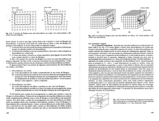 Ponto inicial Ponto inicial Ponto inicial
.....
b
Ponto final
f
/
V
-::::v
V
:fry
/" v
/"
""
V
~
II
IToy
inicial
e final
v'"
,,"" '"
v;::;
'"
'" ""
'" '"
~ ~ '"
/ ::::l<vI/'
/v
/v
Ponto
o 0bO 0 00 000
o 0
o 0
(B) 0 0
o 00
o 00
000000000
000000000
0000000000
o 00
o 00
00
00
o 00
0000000000
0000000000
(Al
Fig. 4.22 0 circuito de Burgers para uma discordancia em helice. (A) Cristal perfeito e (B)
cristal com discordancia.
Fig. 4.21 0 circuito de Burgers para uma discordancia em cunha: (A) cristal perfeito e (B)
cristal com discordancia.
(A) (8)
sua orienta<rao original.
4.4 A ronte deFrank-Read. Suponhaque uma discordancia em cunhapositiva no
plano ABeD da Fig. 4.23 esteja ligada a outras duas discordancias em cunha que
correm verticalmente para a superficie superior do cristal. As duas discordancias em
cunha verticais nao podem mover-se sob a tensao de cisalhamento aplicada. (Elas se
movimentam, entretanto, sob uma tensao de cisalhamento aplicada afrente e atnis do
cristal.) Uma vez que 0 segmento de discordanciaxy e uma cunha positiva, a tensao 7"
tendeni a move-Ia para a esquerda, obrigando a linha a formar um arco com as
extremidadesfixas nos pontosx ey. Este arco e indicado na Fig. 4.24 pelo simboloa. A
aplica<;:ao da tensao provoca uma expansao da discordancia curva, sucessivamente
para as posi<;:6es b e c. Em c, 0 anel intercepta-se no ponto m, porem, como um
segmento e uma Mlice aesquerda e 0 outro e uma Mlice adireita, eles se cancelam
mutuamente no ponto de interse<;:ao. (Sempre ocorre um cancelamento quando formas
opostas de discordancias de um mesmo plano se interceptam. Este fato pode ser
facilmente demonstrado para 0 caso de duas discordancias em cunha, uma positiva e
outra negativa, uma vez que sua interse<;:ao forma um plano completo do reticulado a
partir de dois pIanos incompletos.) 0 cancelamento dos segmentos de discordancia no
ponto de contato m quebra a discordancia em dois segmentosd, um dos quais e circular
e se expande ate a superficie do cristal, produzindo um cisalhamento de uma distancia
atomica. A outra componente permanece como uma cunha positiva regenerada,
continuando entre x e y, onde esta em posi<;:ao adequada para repetir 0 ciclo. Desta
maneira, muitos aneis de discordancia sao gerados no mesmo plano de escorrega-
mento, produzindo um cisalhamento suficientemente grande para explicar 0 tamanho
das linhas de escorregamento observadas. Um gerador de discordancias deste tipo e
chamado defonte de Frank-Read.
ponto inicial. 0 vetor b que liga 0 ponto final com 0 inicial e 0 vetor de Burgers da
discordancia. 0 processo visto pode ser usado para se obter 0 vetor de Burgers de
qualquer discordancia se forem observadas as seguintes regras:
1. 0 circuito deve serpercorrido da mesma maneira queum parafuso adireita que
avan<;:a na dire<;:ao positiva da discordancia.
2. 0 circuito deve fechar-se em um cristal perfeito e deve dar a volta completa na
discordancia no cristal real.
3. 0 vetor que fecha 0 circuito no cristal imperfeito (pela liga<;:ao do ponto final
com 0 ponto inicial) e 0 vetor de Burgers.
A Fig. 4.22 mostra um circuito de Burgers em tomo de uma discordancia em
Mlice aesquerda. Na Fig. 4.22A, 0 circuito e mostrado em um cristal perfeito. A Fig.
4.22B mostra 0 mesmo circuito emum cristal que contemumadiscordancia emhelice.
E agora possivel fazer um resumo de algumas caracteristicas das discordancias
em cunha e em Mlice.
1. Discordfmcias em cunha:
(a) Uma discordancia em cunha e perpendicular ao seu vetor de Burgers.
(b) Umadiscordfmcia em cunhase move (em seu plano de escorregamento) na
dire<;:ao do vetor de Burgers (dire<;:ao de escorregamento). Sob uma tensao
de cisalhamento de sentido~, uma discordanciapositiva .L se move para a
direita e uma negativa T para a esquerda.
2. Discordancias em helice:
(a) Uma discordancia em helice e paralela ao seu vetor de Burgers.
(b) Uma discordancia em Mlice se move (no plano de escorregamento) numa
dire<;:ao perpendicular ao vetor de Burgers (dire<;:ao de escorregamento).
E utillembrar que 0 plano de escorregamento e 0 plano que contem 0 vetor de
Burgers e a discordancia. 0 plano de escorregamento de uma discordancia em cunha e
entao completamente definido, pois 0 vetor de Burgers e a discordancia sao perpendi-
culares. Por outro lado, 0 plano de escorregamento de uma discordancia em Mlice
pode ser qualquer plano que contenha a discordancia, porque 0 vetor de Burgers e a
discordancia tem a mesma dire<;:ao. Assim, as discordancias em cunha estao confina-
das a moverem-se em um plano unico, porem as discordfmcias em Mlice podem
escorregar em qualquer dire<;:ao, contanto que elas se movimentem paralelamente a
A
Fig. 4.23 Fonte de Frank-Read. 0 segmento de discordan-
ciaxy pode mover-se no planoABCD sob a tensao aplicada.
Suas extremidades, x e y, sao, entretanto, fixas.
132 133
 