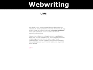 Links
Webwriting
 