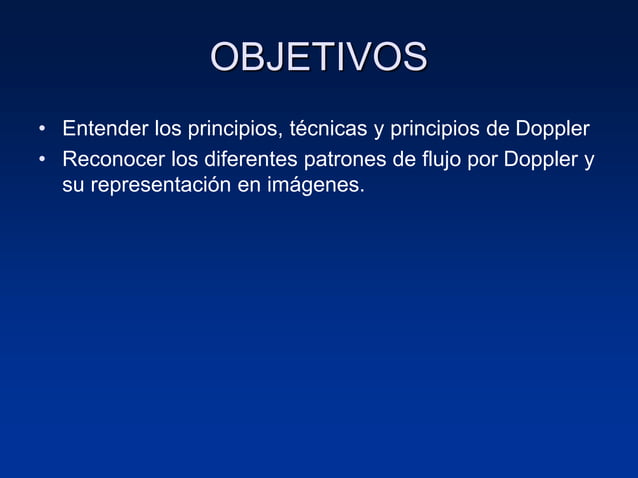 Principios Fisicos De Ecografia Doppler