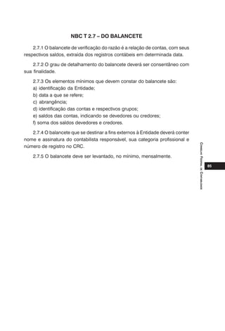 Principios fundamentais e normas brasileiras de contabilidade | PDF