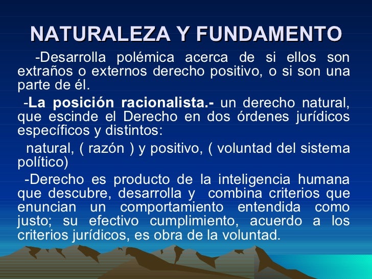 Principios generales del derecho