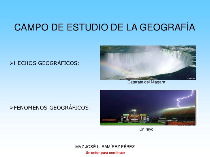 Principios geograficos