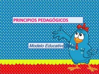 PRINCIPIOS PEDAGÓGICOS
Modelo Educativo 2017
 