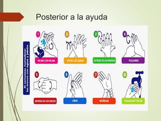 Posterior a la ayuda
 