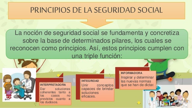 Principios seguridad social