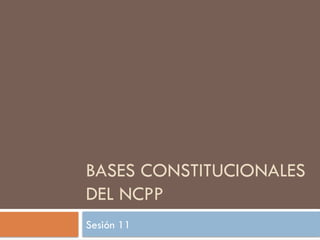 Ncpp Card Principios TP NCPP.pptx del derecho penal | PPTX
