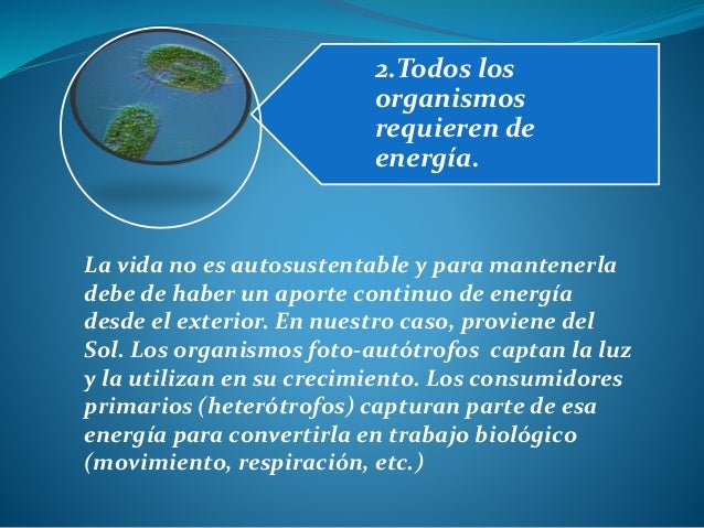Principios unificadores de la biología