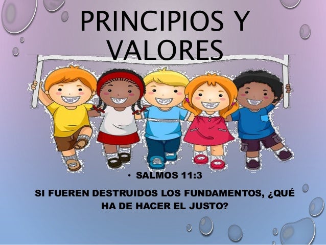 Valores y Principios "Goticas de Sabiduria"
