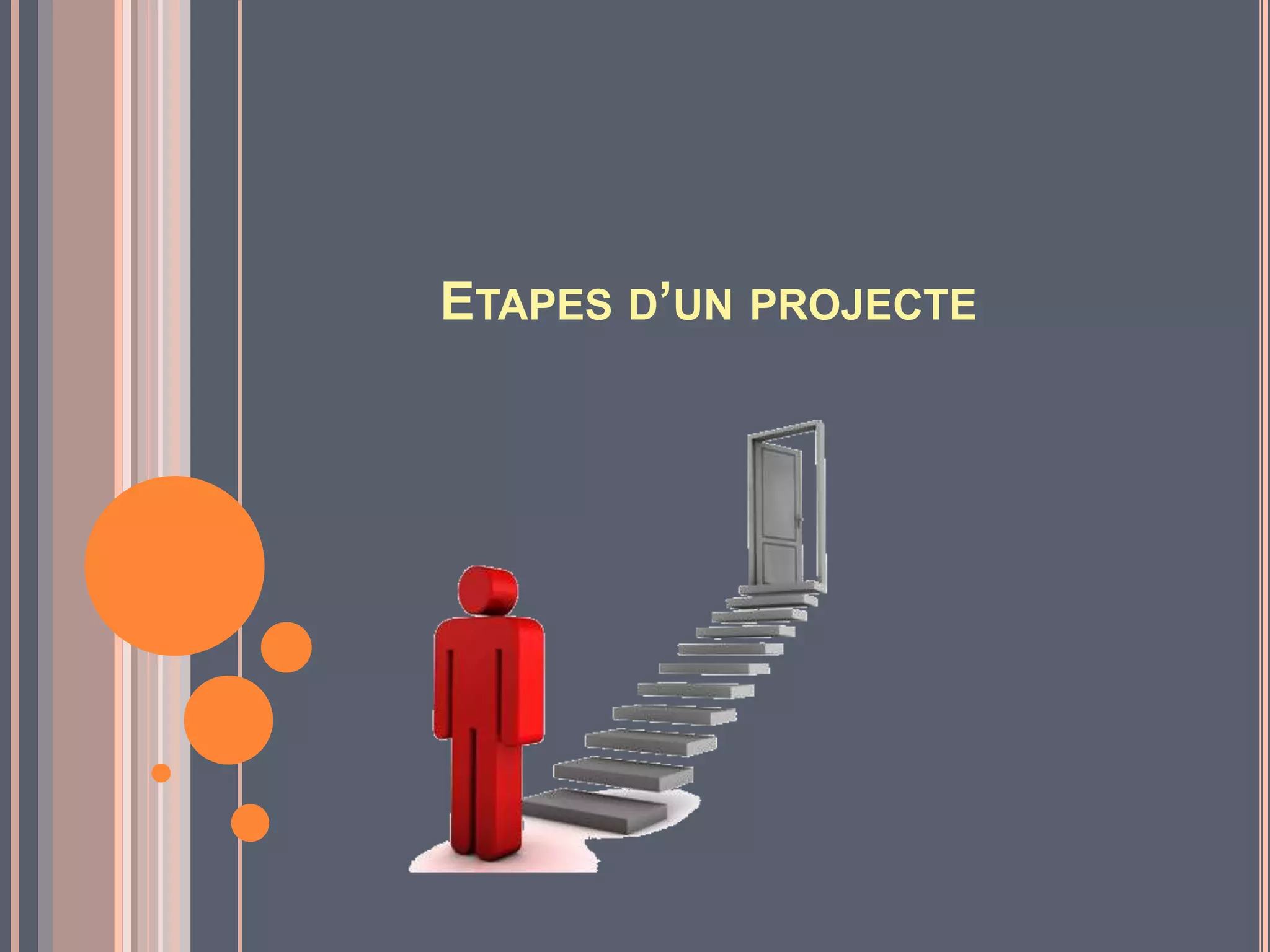 ETAPES D’UN PROJECTE
 