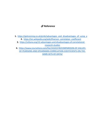 Pearson correlation coefficient and steps | PDF
