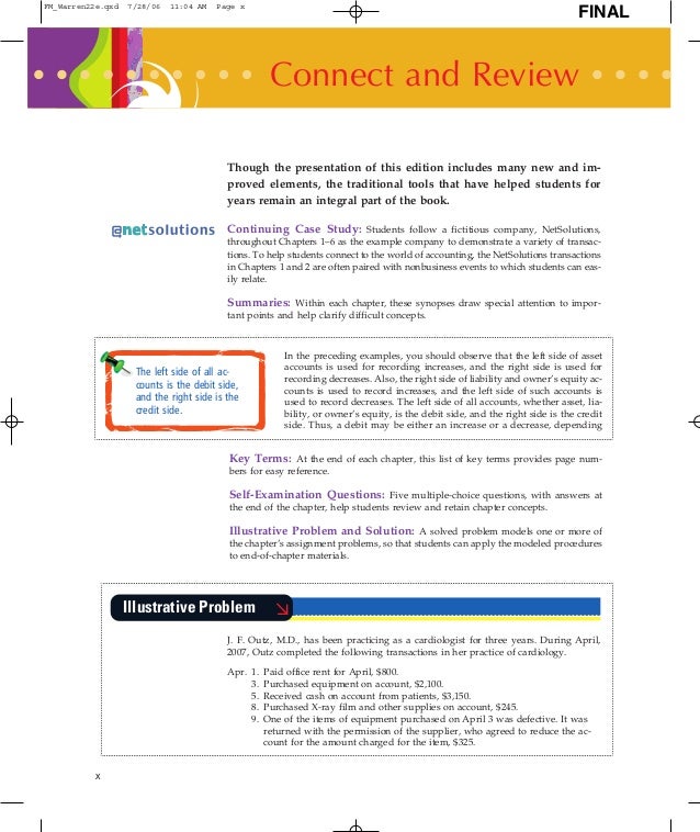 Principle Accounting Warren Reeve Fees 22 Edition