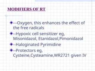 PRINCIPLE AND PRACTICE OF RADIOTHERAPY .ppt