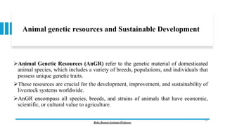 Principle and Practices of Animal Breeding || Boby Basnet | PDF