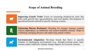 Principle and Practices of Animal Breeding || Boby Basnet | PDF