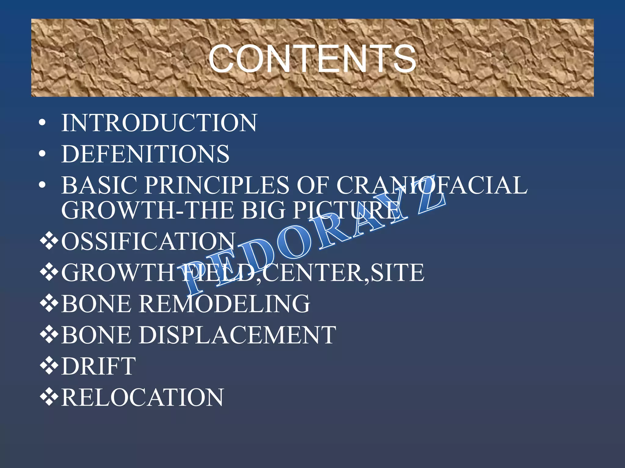 Principle and theories of craniofacial growth | PDF