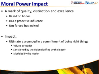 Principle centered power final | PPTX