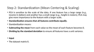 Feature Centering Principle Component Analysis for Applied Machine Learning.pptx