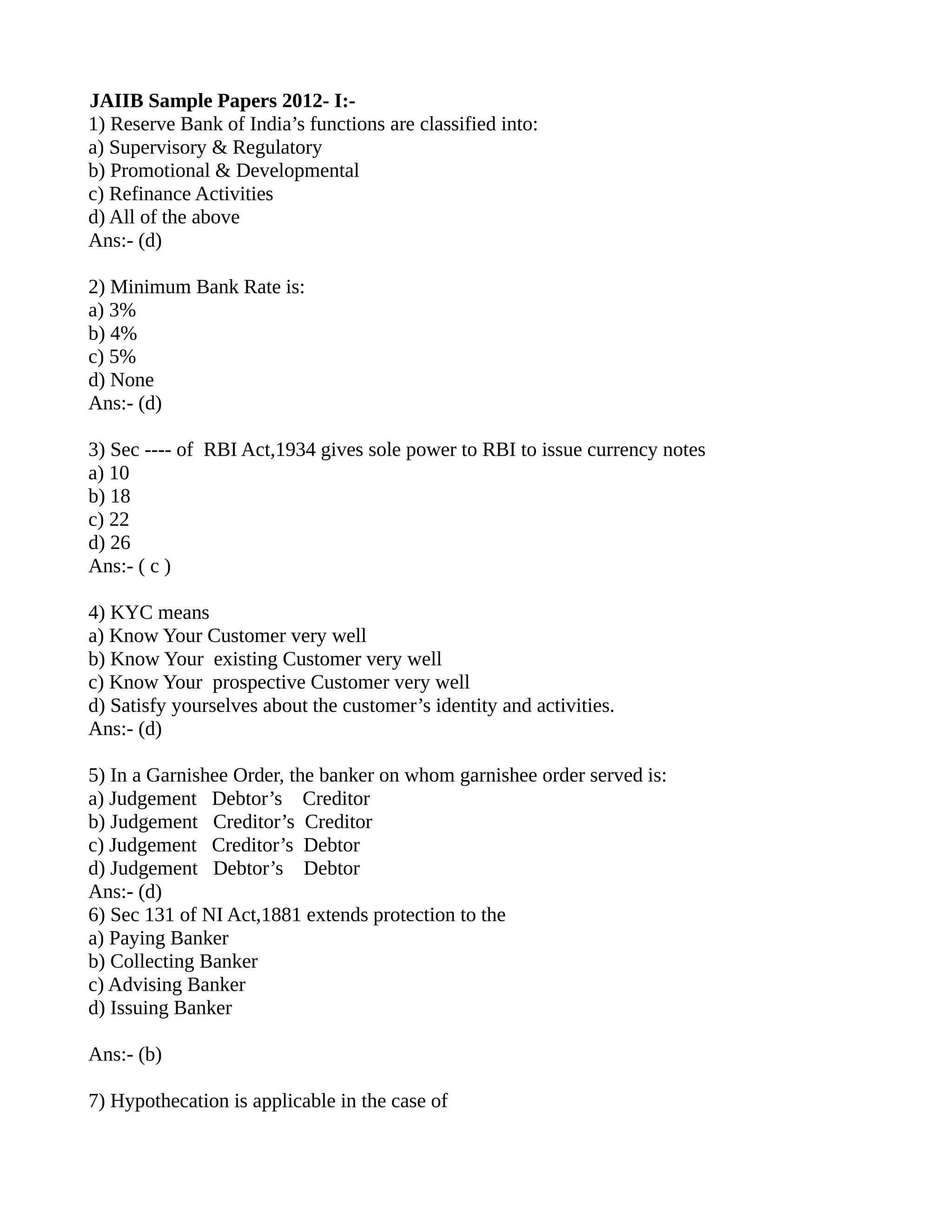 Principle question PDF