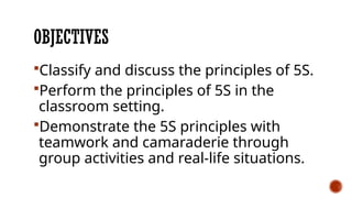 Basic 5y Principles.pdf Comprehensive Guide to the Principles and Application of 5S Methodology ...