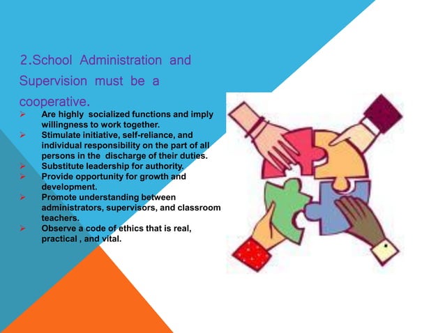 Principle of Administration And Supervision | PDF | Professional School ...