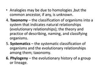 Principle of classification of living things | PPTX
