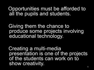 Principle of creativity and innovation | PPTX