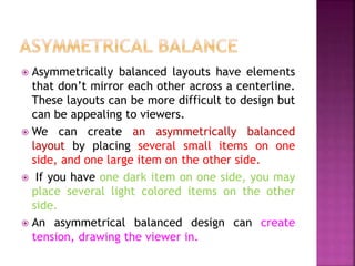 Principle of design | PPTX