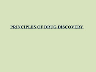 Comprehensive Principles and Stages of Drug Discovery and Development ...