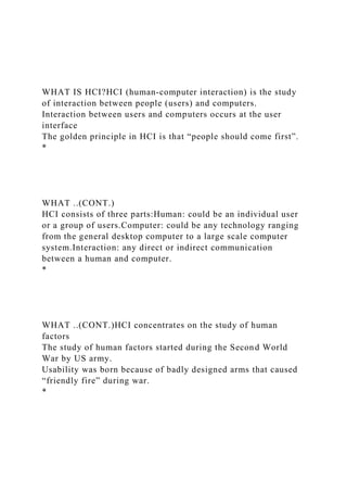 PRINCIPLE OF HUMAN COMPUTER INTERACTION.docx