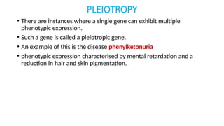 Principle of inheritance Chapter 4 NCERT | PPTX
