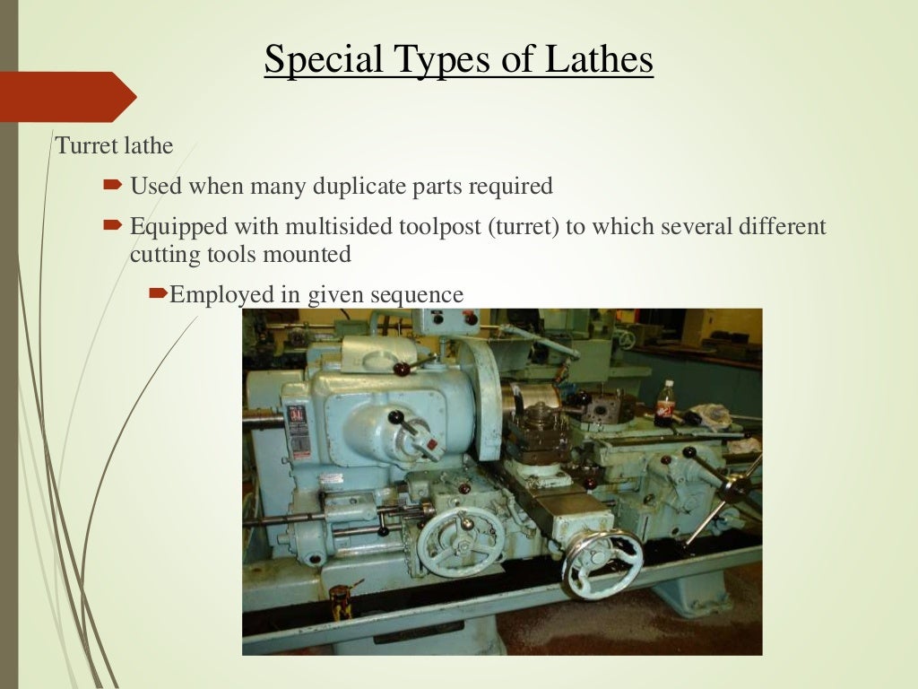 PRINCIPLE OF LATHE MACHINE