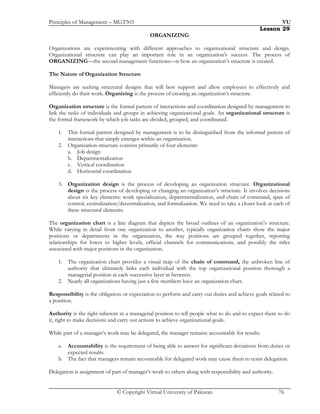 Principle of Management | PDF