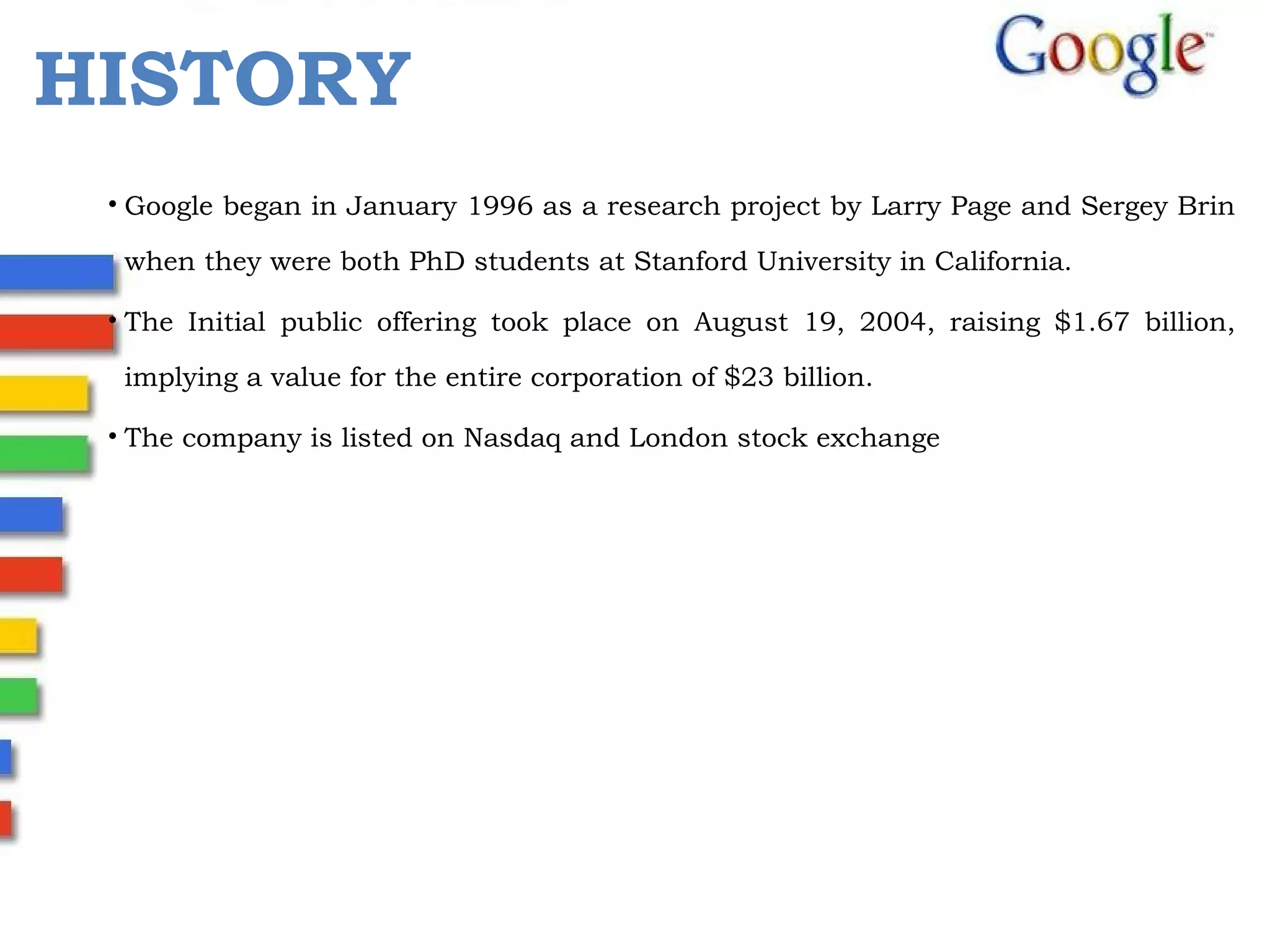 Google - Principle of Management (POM) | PPT