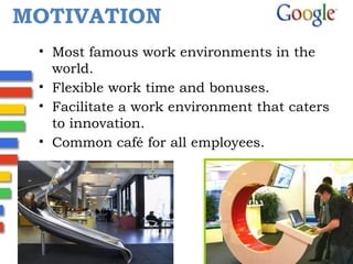 Google - Principle of Management (POM) | PPT