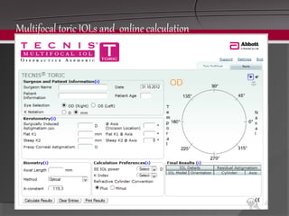 Principle of presbyopia correcting iols | PPT
