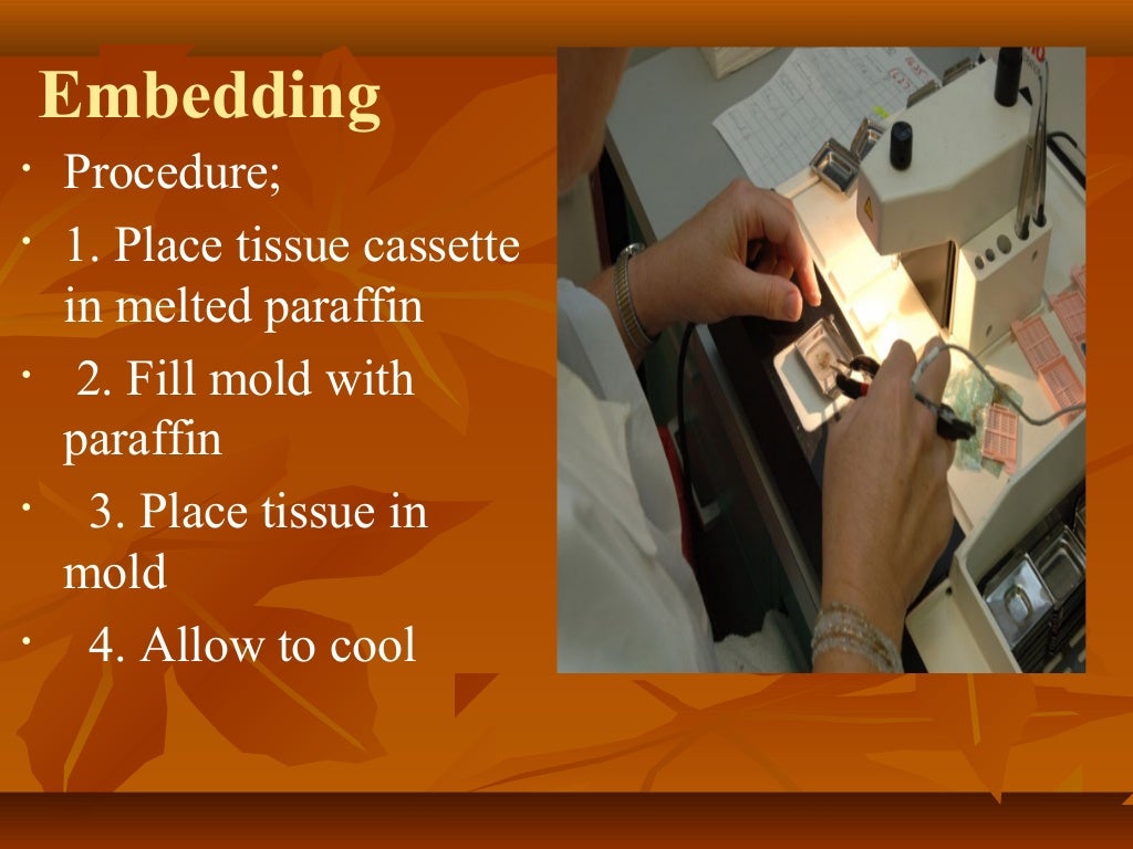 Principle of tissue processing