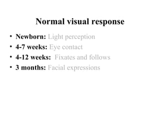 Normal Visual Response Principle of visual acuity charts class | PPT