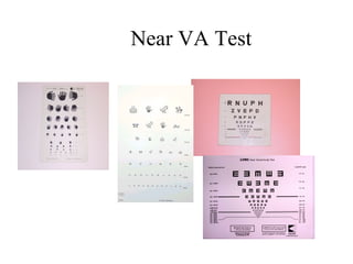 Va Test Principle of visual acuity charts class | PPT