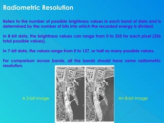 Remote Resolution Rates The Basic Concept and Principles of Remote Sensing | PPTX