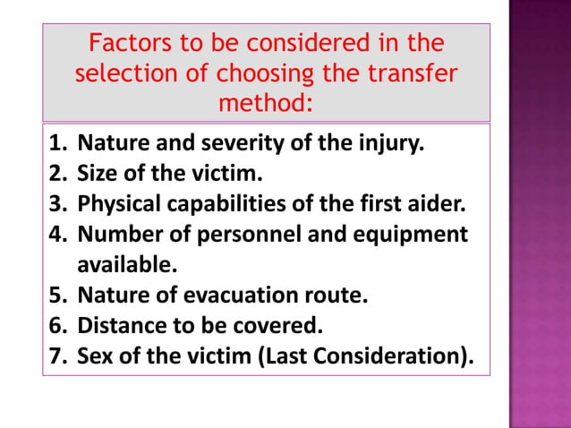 Principles of First Aid Edith