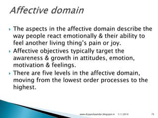 Principles of education and teaching learning process | PPSX