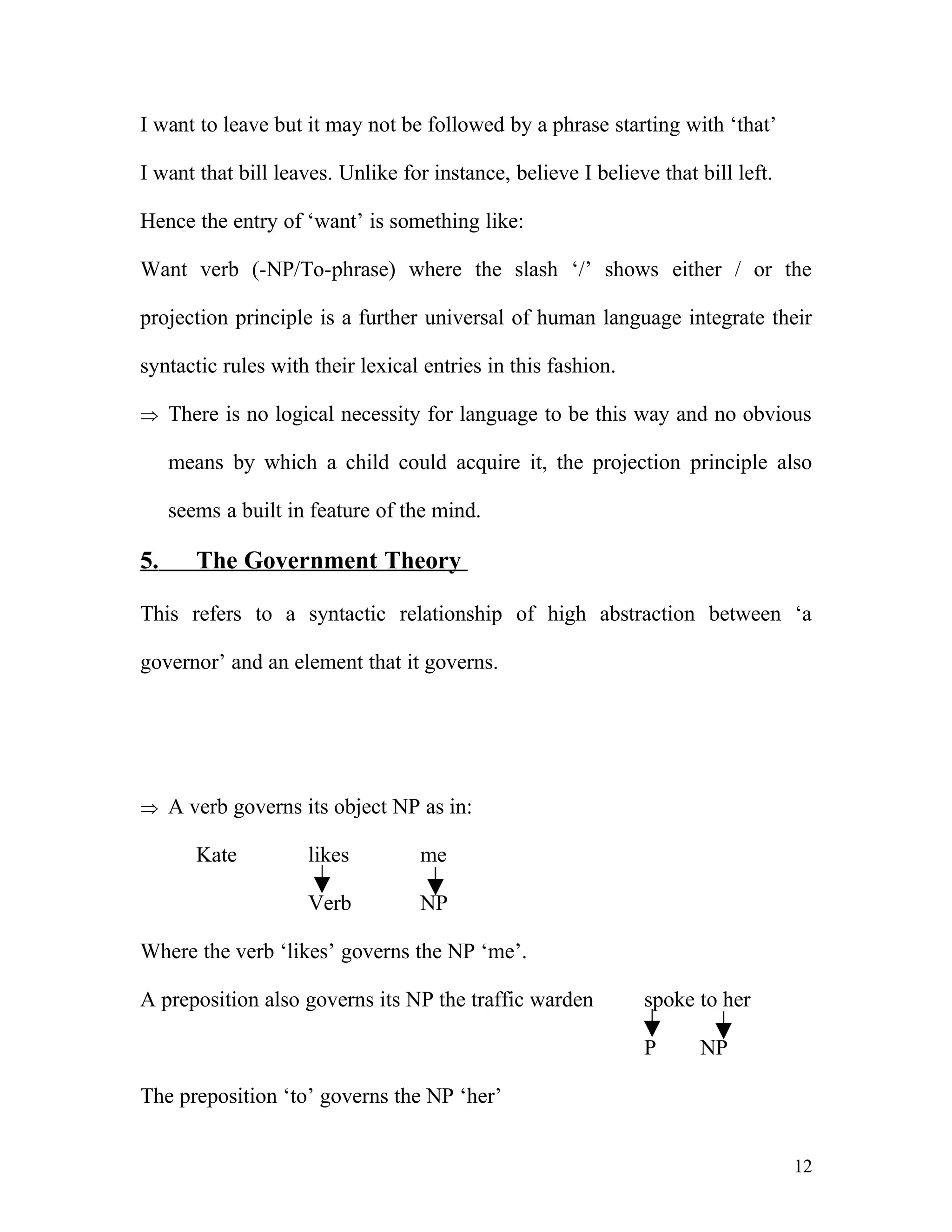 Principles And Parameter Of Universal Grammar