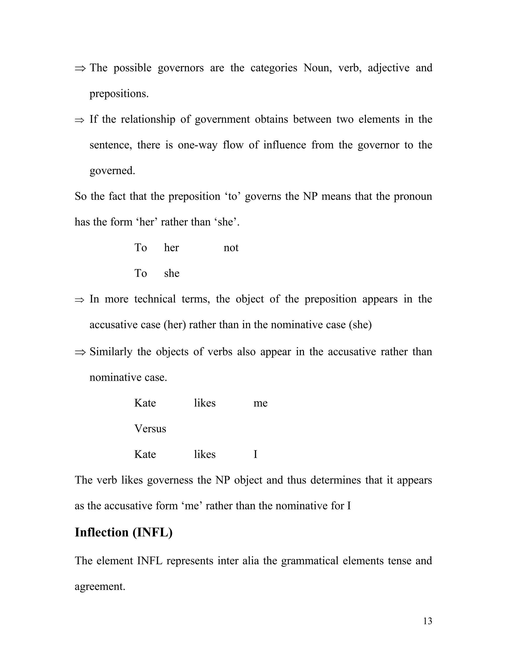 Principles And Parameter Of Universal Grammar