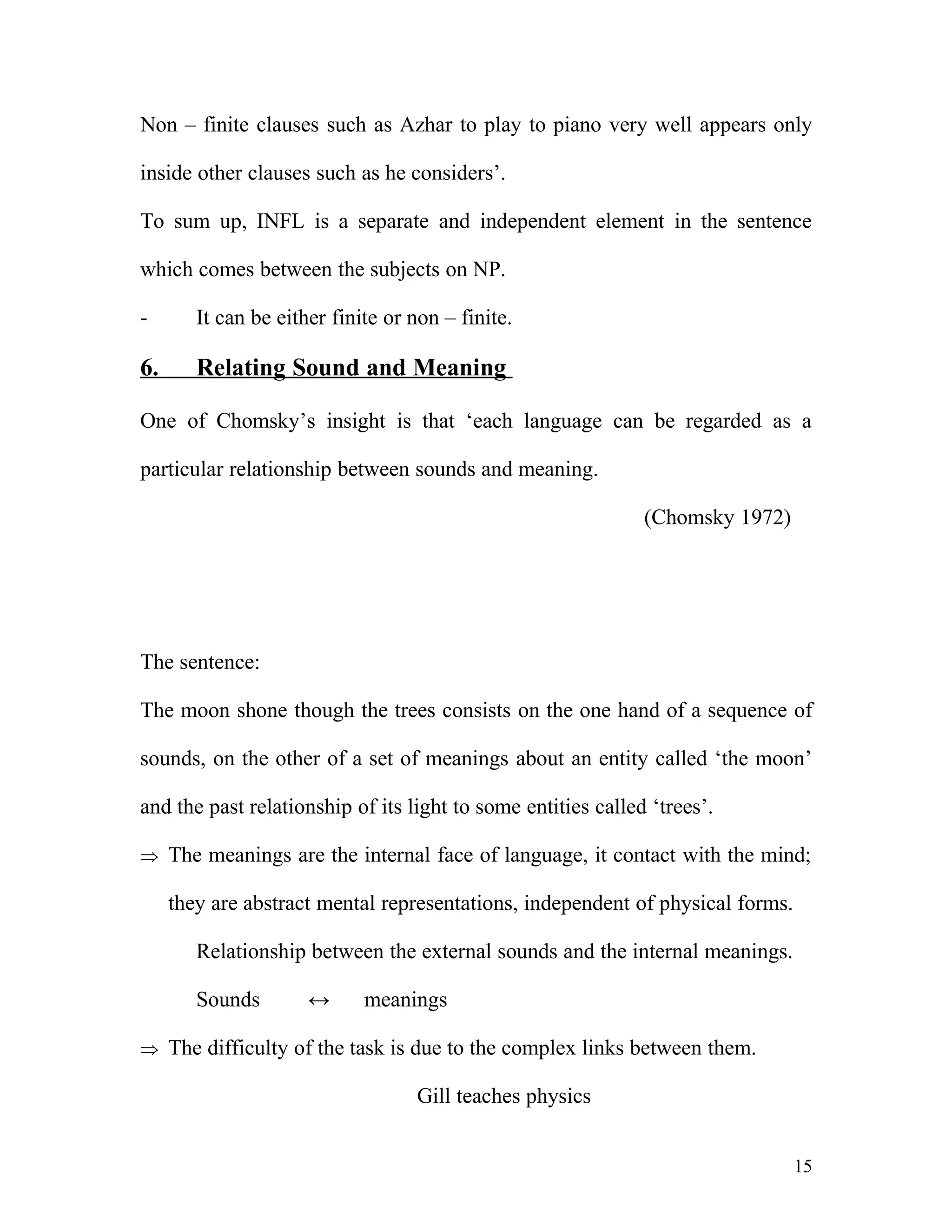 Principles And Parameter Of Universal Grammar
