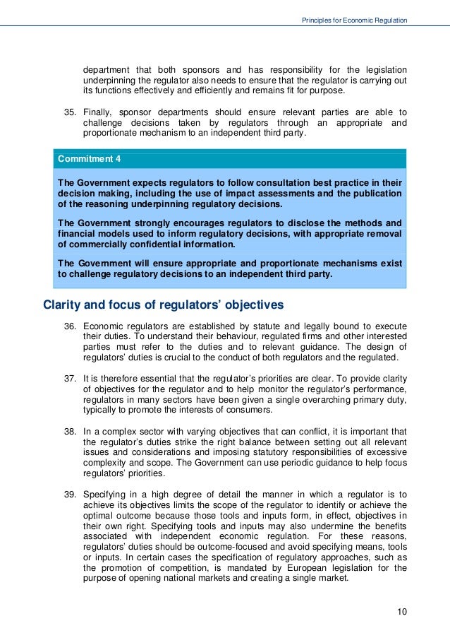 Principles foreconomicregulation